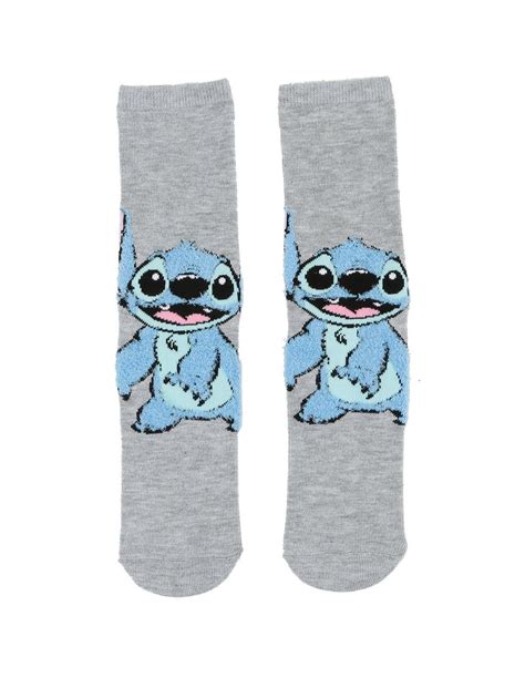 stitch socks disney|lilo and stitch fuzzy socks.